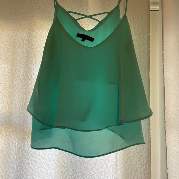 Blue/green crop top - Picture 2 of 2
